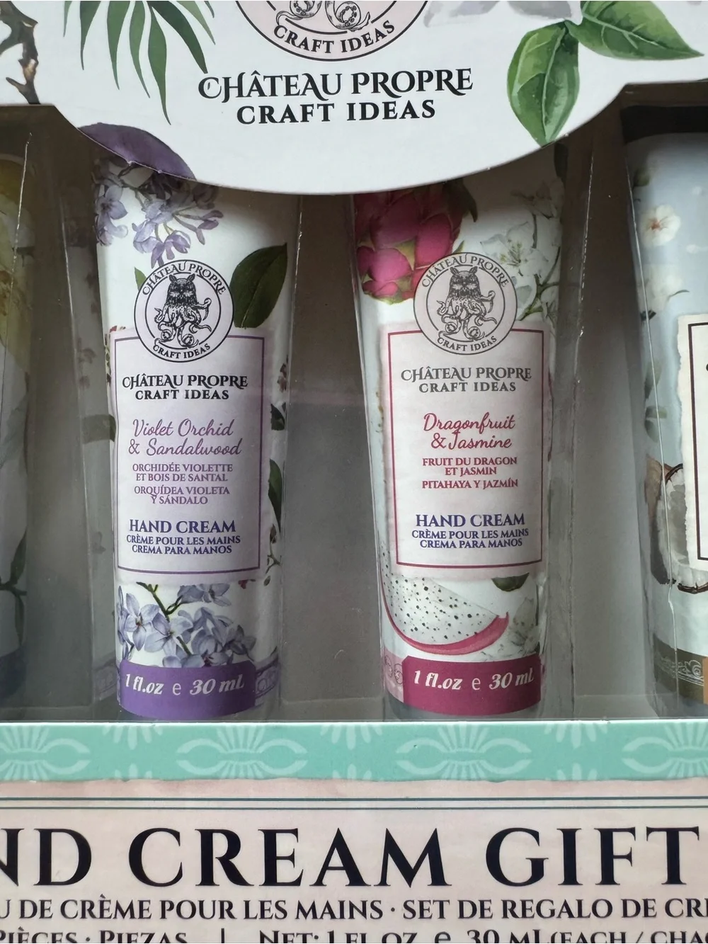 Chateau Propre 6-Piece Hand Cream Gift Set NIB